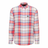 LEE RIVETED SHIRT MĘSKA KOSZULA MATERIAŁOWA AURORA RED L66IKNNV 112116429